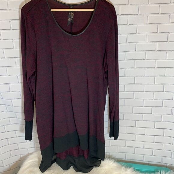 Melissa McCarthy Seven7 Heather Tunic Dress Sz 1X - Picture 1 of 6